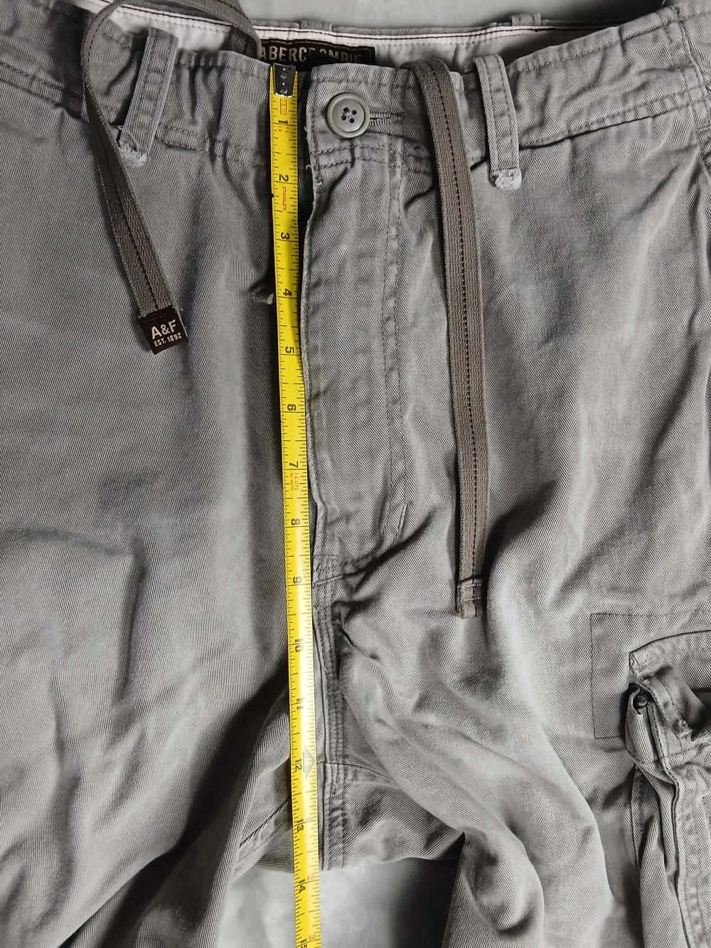 Y2K Abercrombie & Fitch Vintage Fatigues Cargo Shorts 30 Men's Distressed VTG